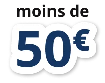 moins de 50€