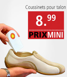 Bien-être : coussinets pour talon